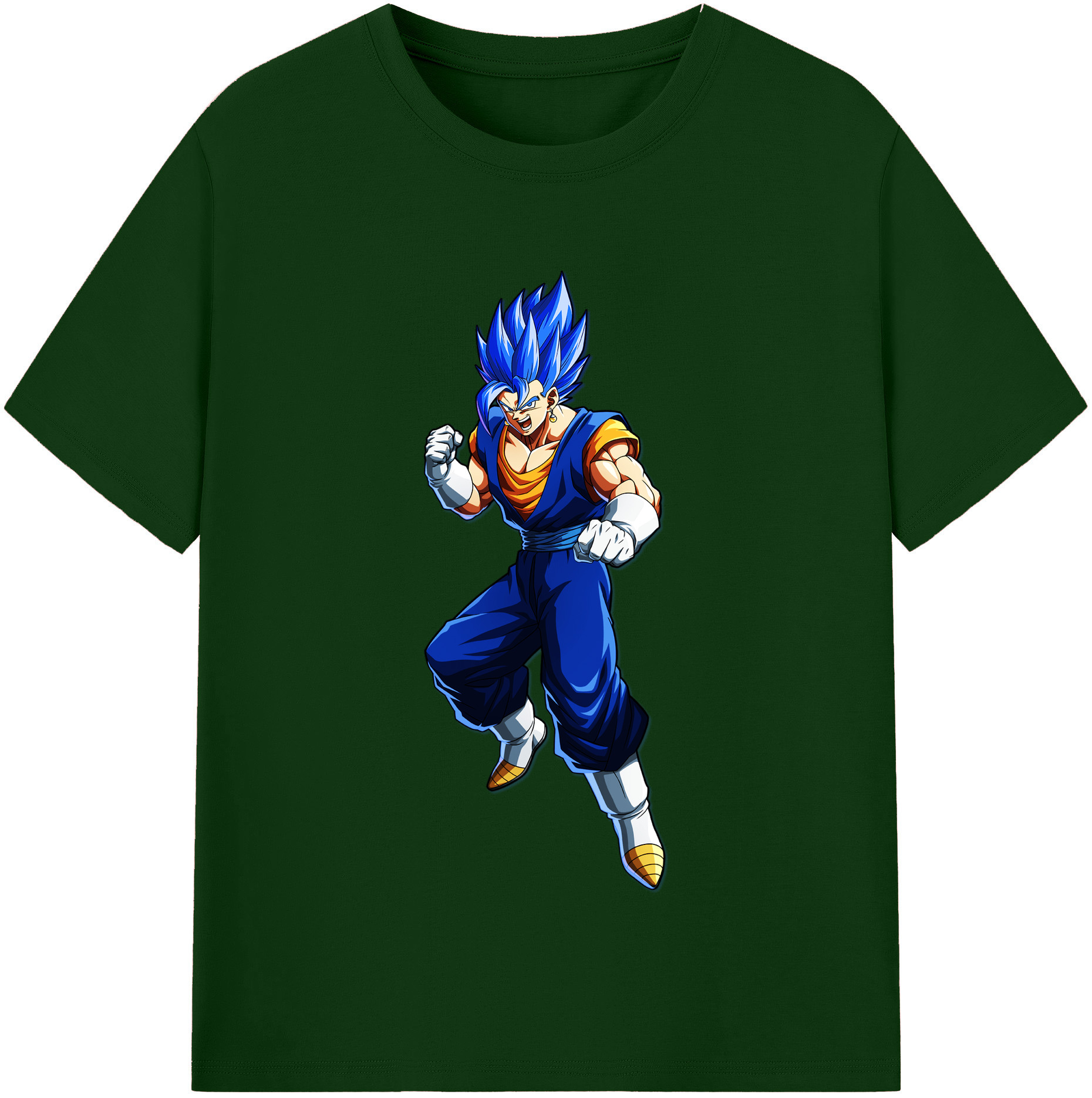 （画像用） ドラゴンボール ベジット DRAGON BALL Vegetto 綿100％半袖Tシャツ（フロントプリント）